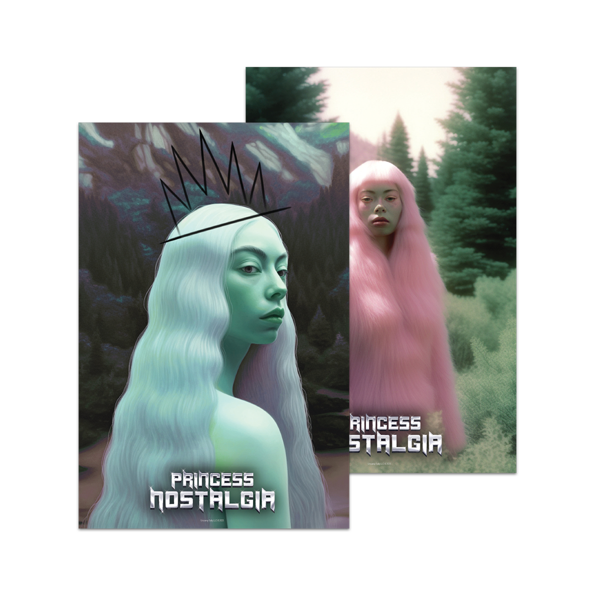 Nostalgia-Verse Poster Set